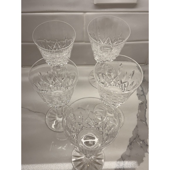Waterford Other - Waterford Lismore 7" Wine Glasses Set of 5